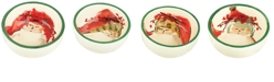 VIETRI Old St. Nick Assorted Condiment Bowls - Set of 4